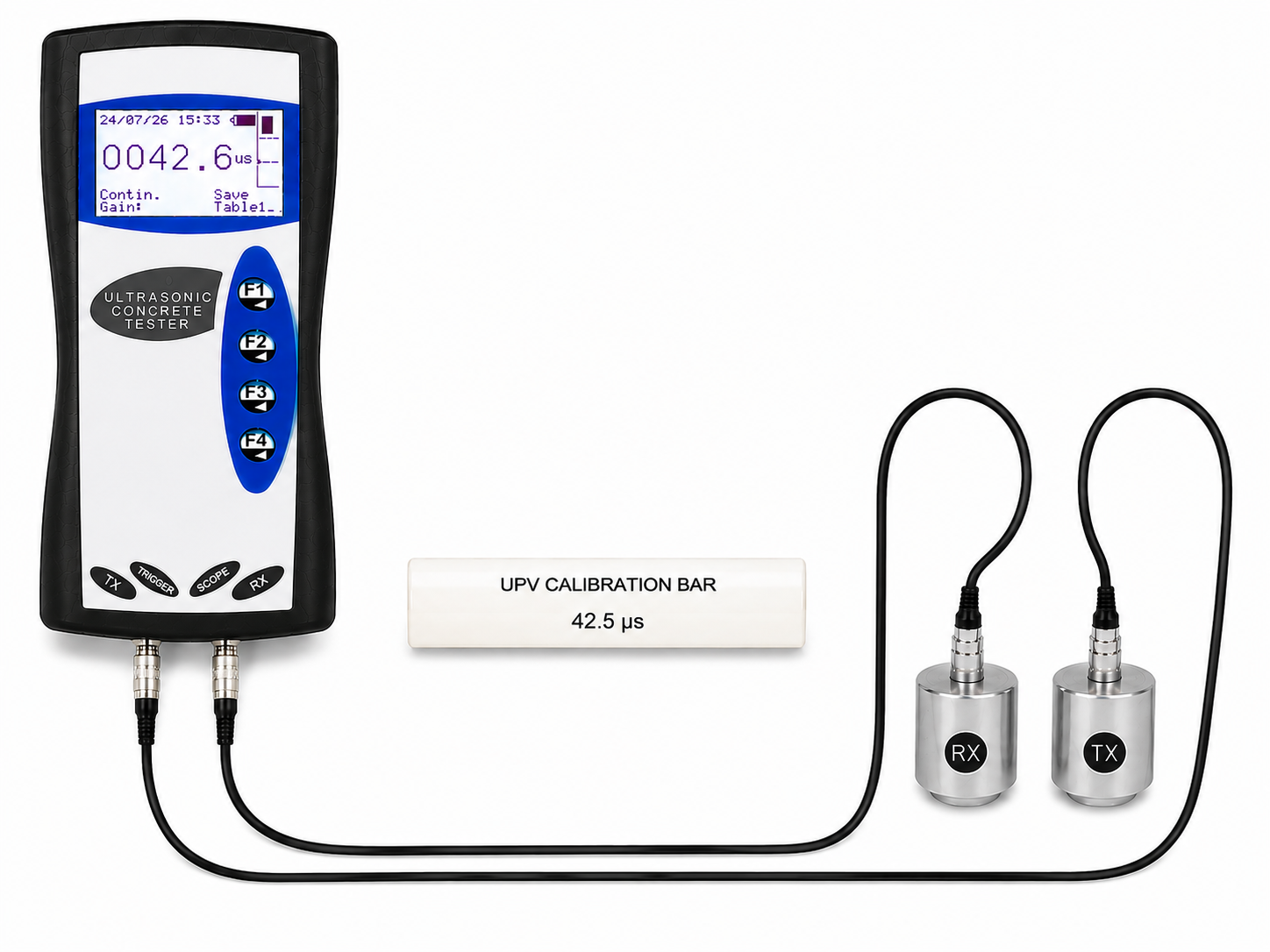 Ultrasonic Pulse Velocity Testing Equipment